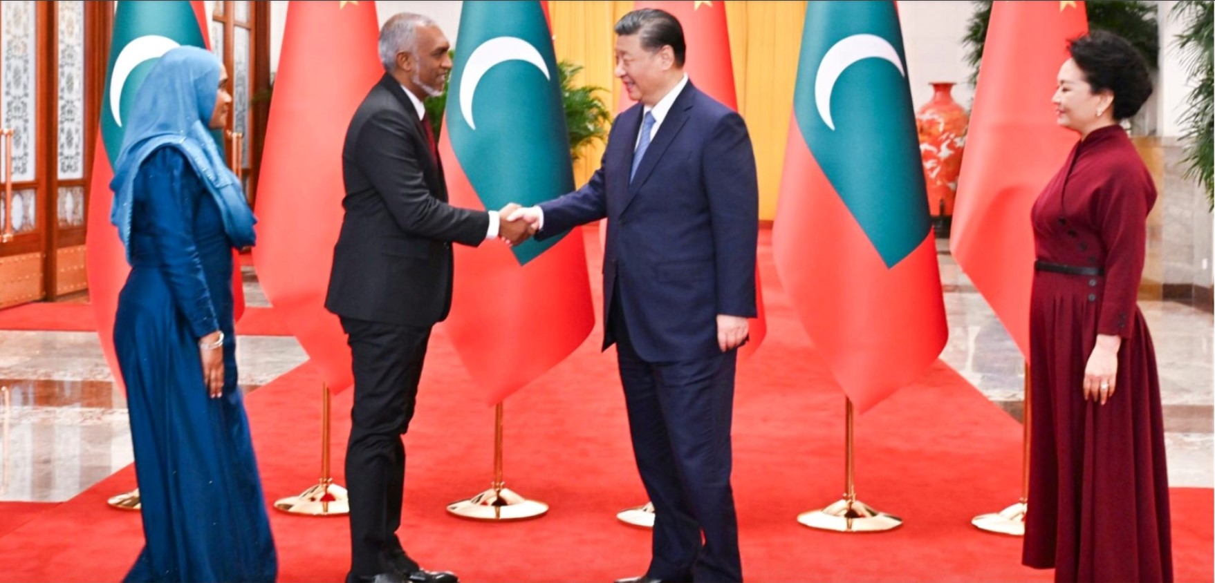 China-Maldives-India